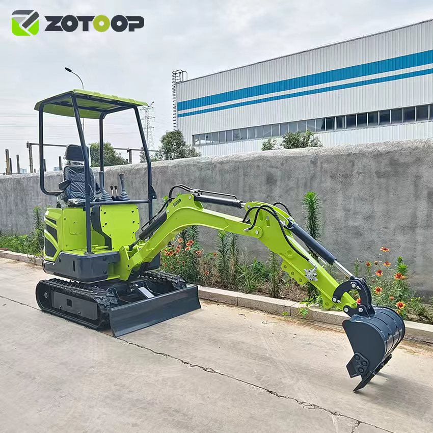 Мини верижен багер