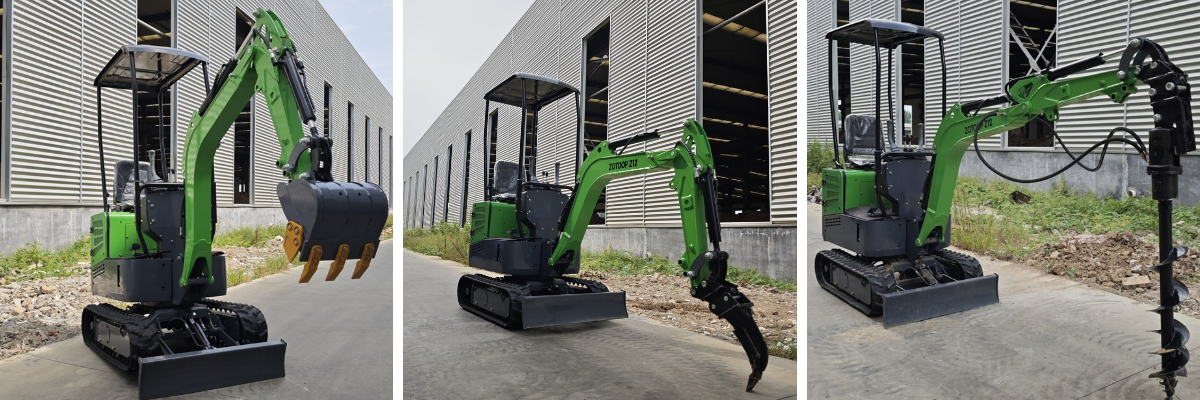 Miniexcavadora doméstica