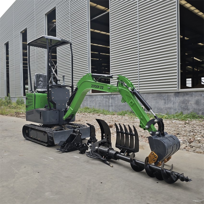 Small Backhoe Digger