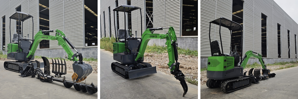 Precio de una miniexcavadora de 1 tonelada