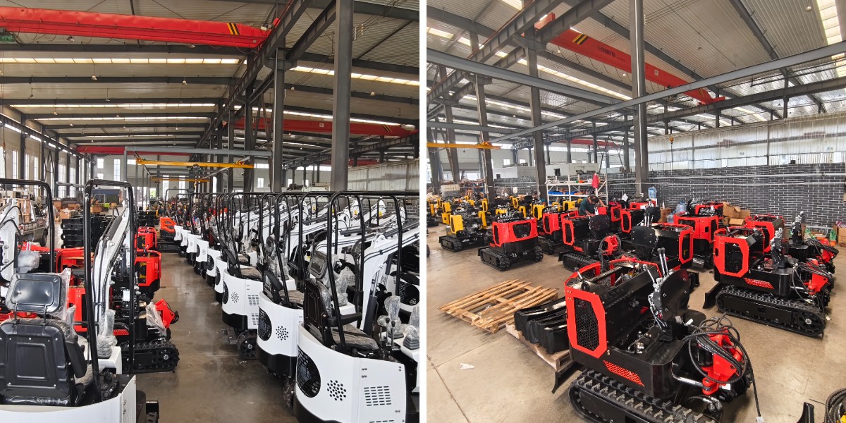 Vecchio miniescavatore